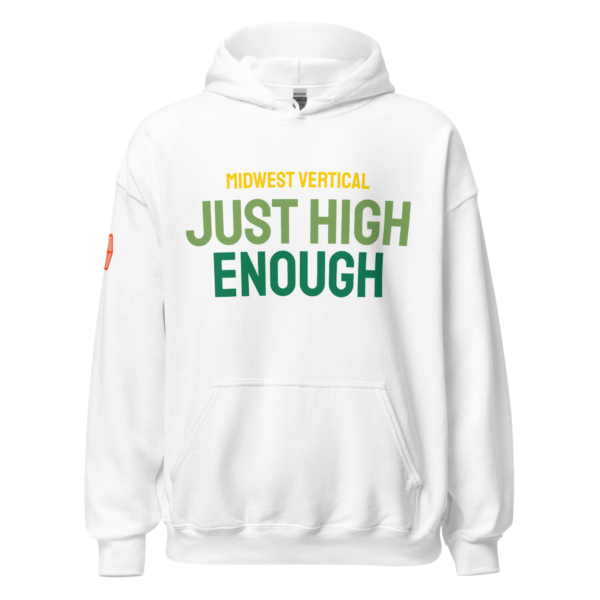 Just High Enough Unisex Hoodie - Image 3